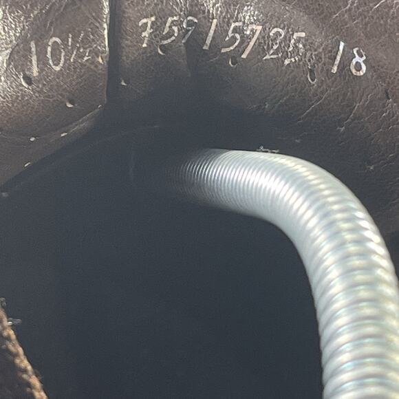 SAS Mens PATHFINDER Handcrafted Brown Tumbled Leather Shoes Size 10.5 W - Picture 5 of 8